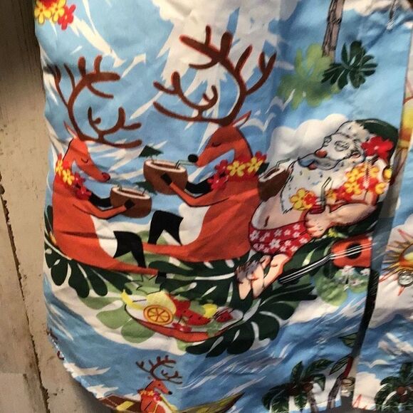 Shirt SSLR Christmas casual shirt size small - Picture 2 of 4